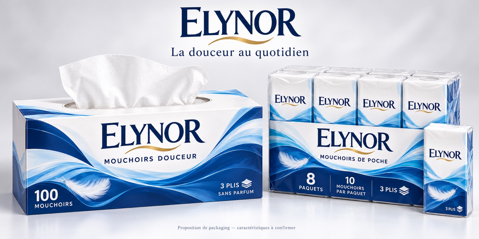 Mouchoirs Elynor