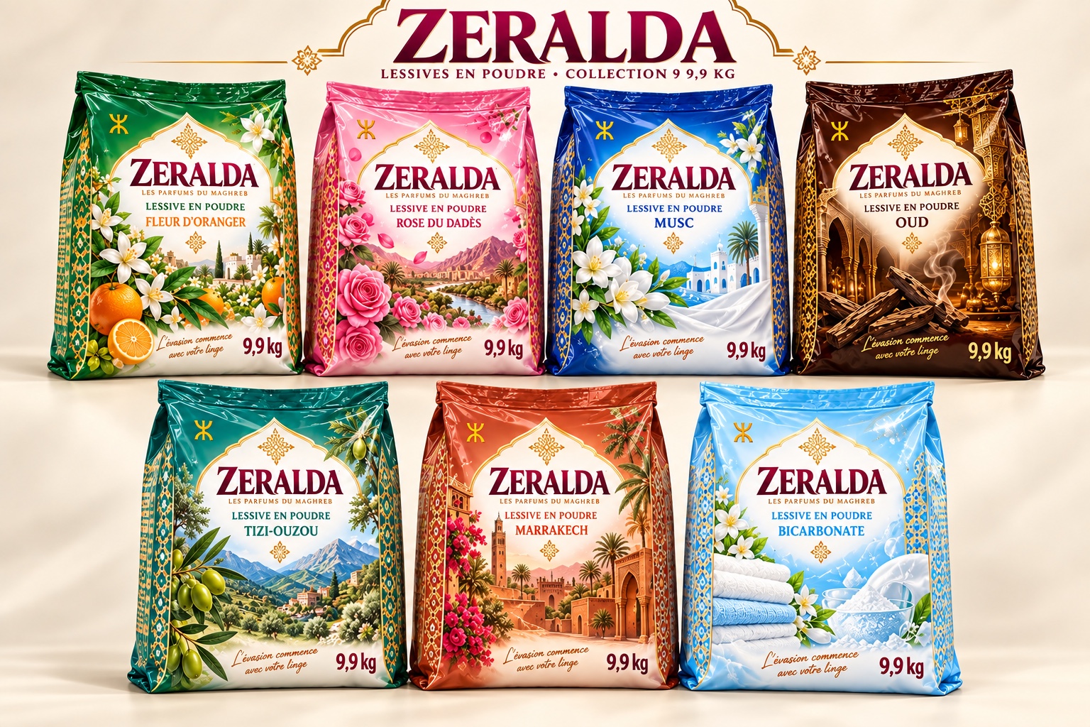 Lessive en poudre Zeralda